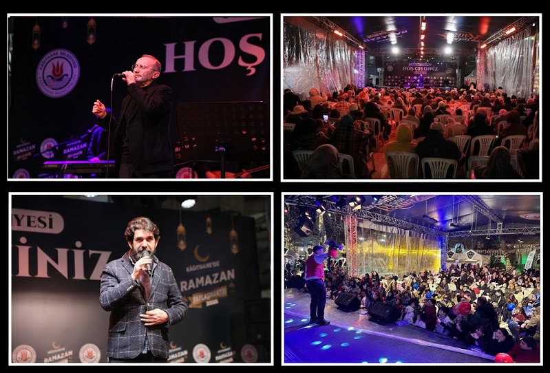 Kâğıthane Meydanı’nda Ramazan Rüzgarı: Ömer Karaoğlu ve Serdar Tuncer Sevenleriyle Buluştu