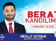 Kağıthane Belediye Başkanı Mevlüt ÖZTEKİN’den Berat Kandili Mesajı