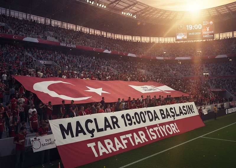 Taraftarlardan TFF’ye Çağrı: Hafta Sonu Maçları 19.00’da Başlasın!