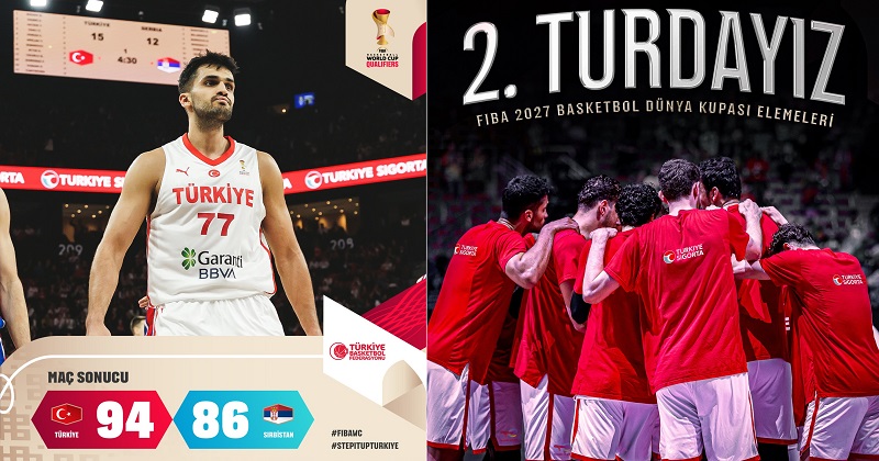 12 Dev Adam’dan Tarihi Zafer: FIBA 2027 Yolunda Engel Tanımıyoruz!
