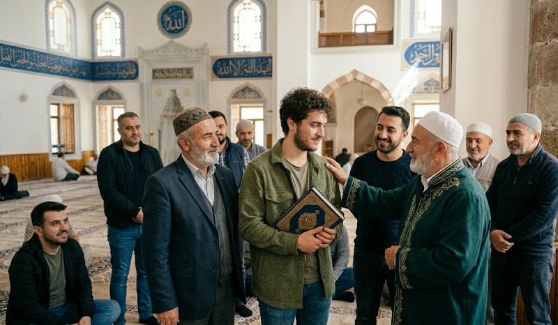 İspanyol Genç, Kağıthane’de Müslüman Oldu