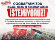 İstanbul’da Dev Yürüyüş: “Coğrafyamızda İşgalci Güçleri İstemiyoruz”