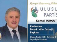 Ulusun Partisi Seçim İşleri Başkanı Kemal Turgut’tan Ramazan Bayramı Mesajı