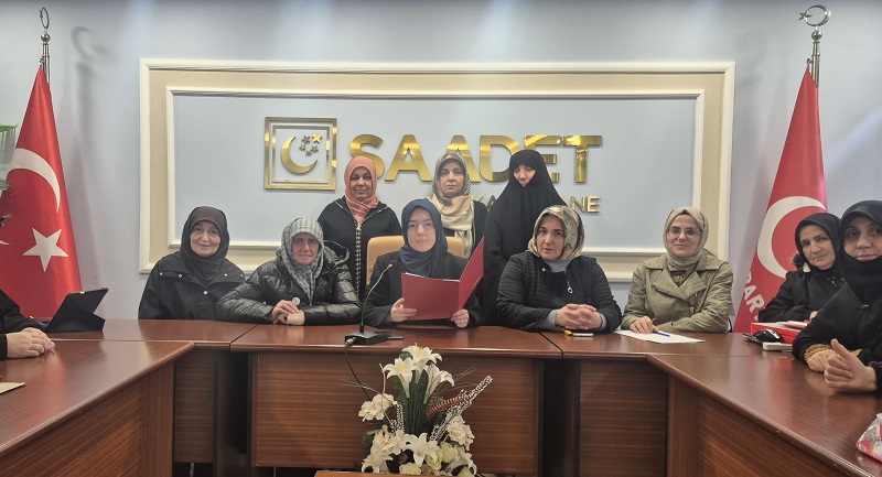 Saadet Partisi Kağıthane İlçe Kadın Kolları Başkanı Zeynep Aygün’den “Toplumsal ve Siyasal Çürümeye Karşı Ahlak, Adalet ve Maneviyat Çağrısı