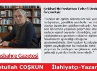 Şekilsel Müfredattan Felsefi Derinliğe Geçmeliyiz