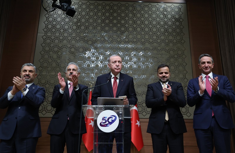 BAŞKAN ERDOĞAN 5G DÜĞMESİNE BASTI!