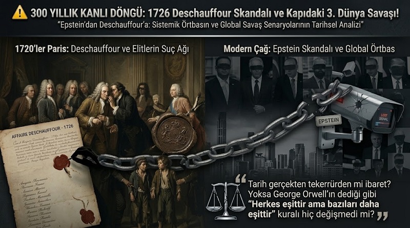 DİKKAT: BU BİR TESADÜF OLAMAZ! 1726 Deschauffour Skandalı ve Kapıdaki 3. Dünya Savaşı!