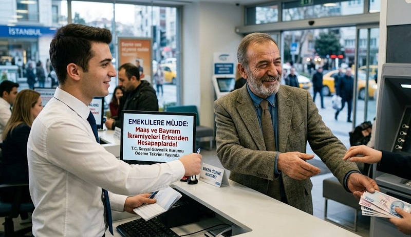 EMEKLİLERE BAYRAM ÖNCESİ MÜJDELİ HABER