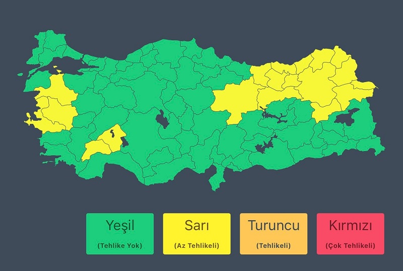 Hava Durumu Alarmı: Fırtına ve Sağanak Yağış Kapıda