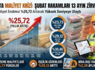 TÜİK Açıkladı: İnşaat Maliyet Endeksi Yıllık %25,72 Yükseldi
