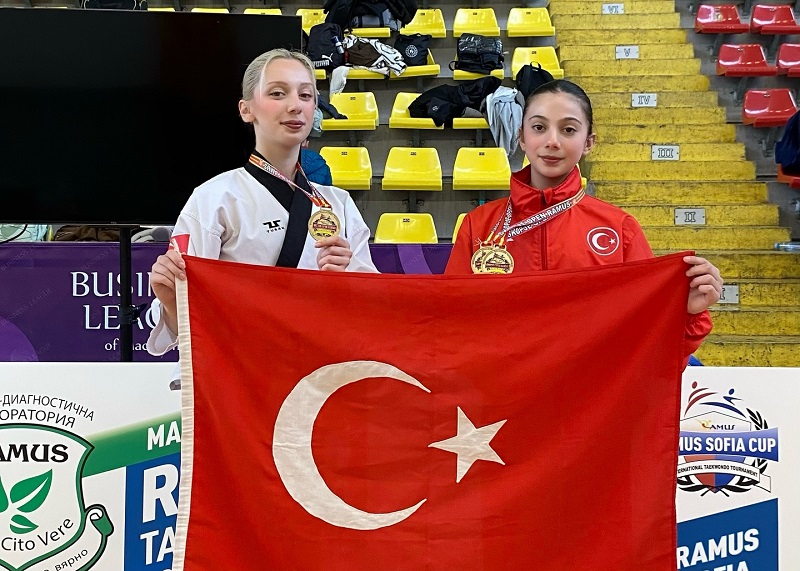 Kağıthane’nin Altın Kızları: Kılıç Taekwondo Makedonya’yı Fethetti!