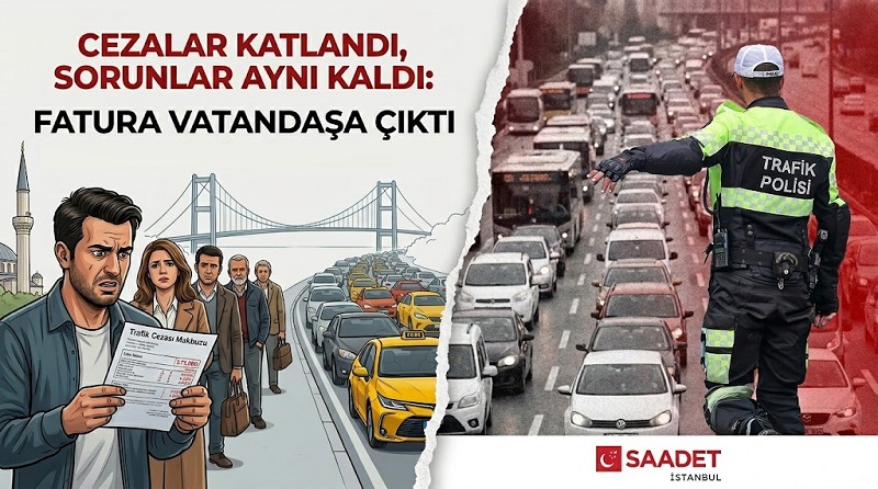 Saadet İstanbul’dan Trafik Cezası Tepkisi: Trafik Güvenliği Sadece Ceza Keserek Sağlanamaz