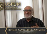 USPUM Mefkure Sohbetleri’nin Konuğu Abdülaziz TANTİK “Düşüncenin Ontolojisi” Konusunu Ele Aldı