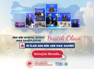 ​Yüzyılın Konut Projesi’nde 81 İlde 500 Bin Konutun Hak Sahipleri Belli Oldu!