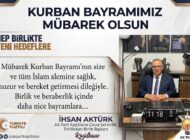 AK Parti Kağıthane Birim Başkanı İhsan Aktürk’ten Kurban Bayramı Mesajı