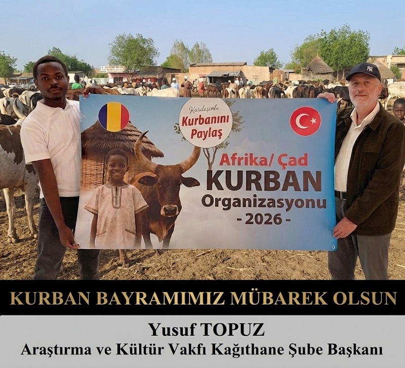 AKV Kağıthane Şube Başkanı Yusuf TOPUZ’dan Kurban Bayramı Mesajı