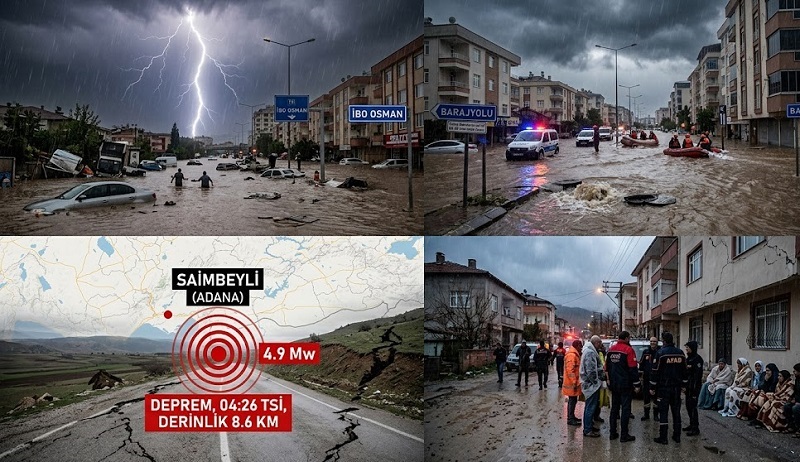 Adana’da Çifte Afet: Valilikten Deprem Açıklaması