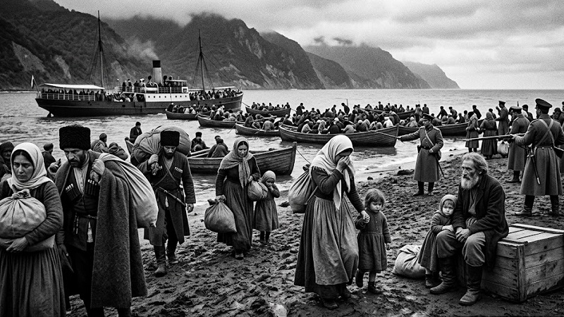 İnsanlık Tarihinin Kanayan Yarası: Büyük Çerkes Sürgünü ve Soykırımı