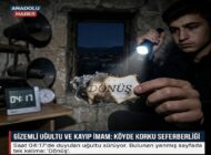 Sivas’ta Gizemli Olay: Kayabaşı Köyü Sakinleri Tedirgin
