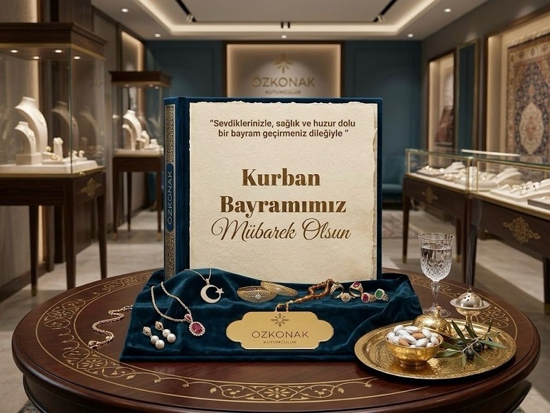 Özkonak Kuyumculuk’tan Kurban Bayramı Mesajı