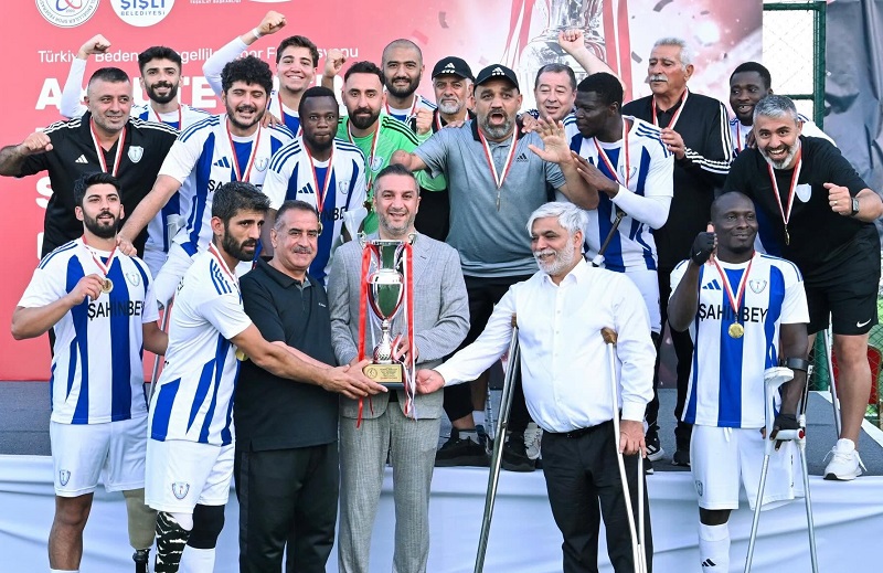 Şişli’de Ampute Futbol Şöleni: Şampiyon Gaziantep Şahinbey Belediyesi Oldu