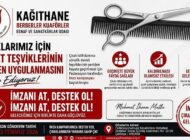 Berber ve Kuaför Esnafından “Çırak İstihdamı” İçin İmza Kampanyası