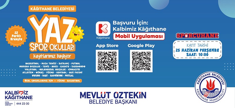 Çocuğunuz Yazı Sporla Değerlendirsin: Kağıthane’de Kayıtlar Açılıyor