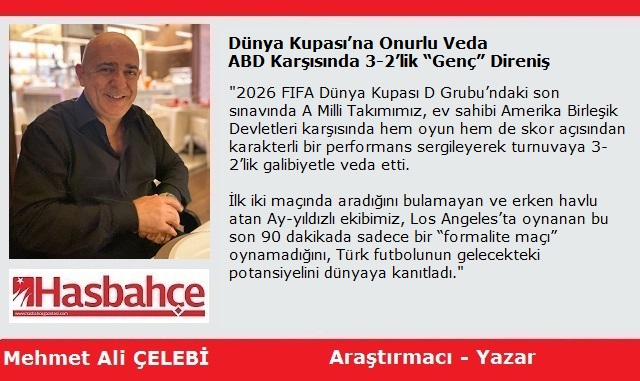 Dünya Kupası’na Onurlu Veda: ABD Karşısında 3-2’lik “Genç” Direniş