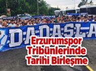 Erzurumspor Tribünlerinde Tarihi Birleşme: Kağıthane Erzurumlular Derneğinden Tebrik Mesajı!
