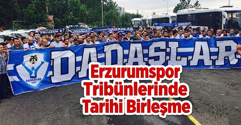 Erzurumspor Tribünlerinde Tarihi Birleşme: Kağıthane Erzurumlular Derneğinden Tebrik Mesajı!