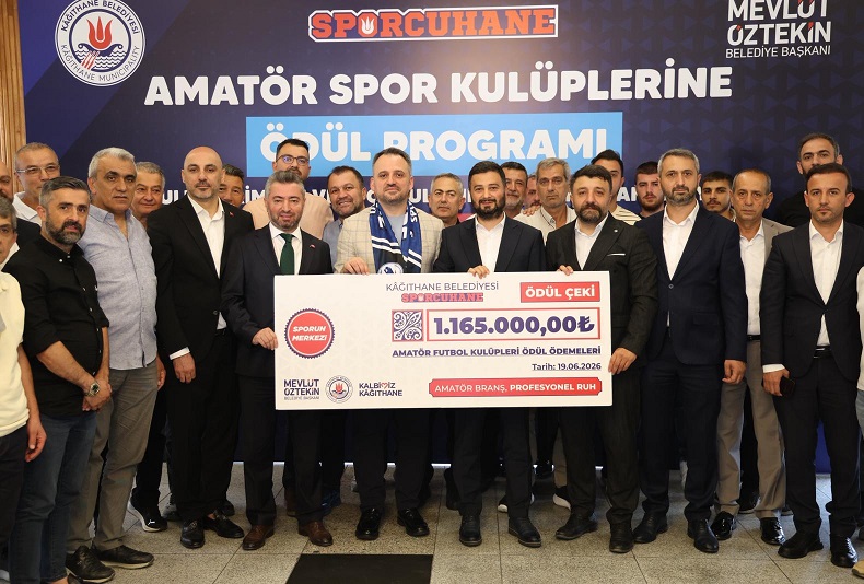 Kâğıthane Belediyesi’nden Amatör Spor Kulüplerine Büyük Destek