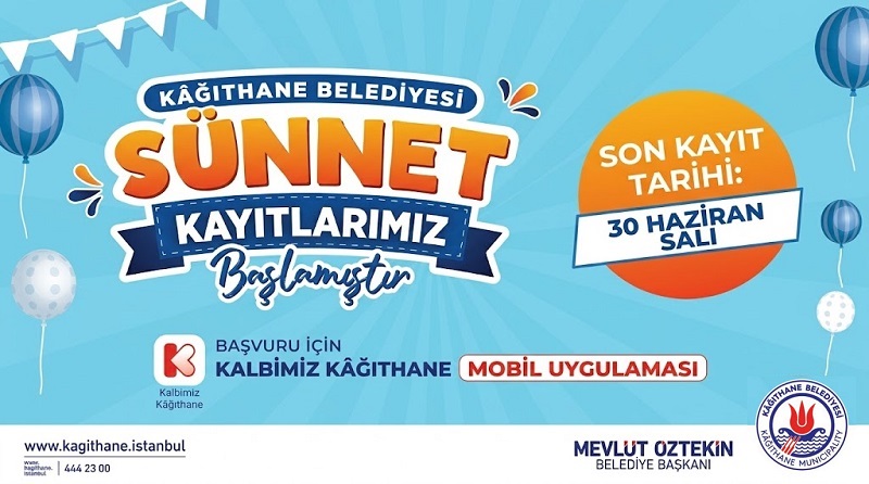 Kâğıthaneli Çocuklara Müjde: Geleneksel Sünnet Kayıtları Başladı