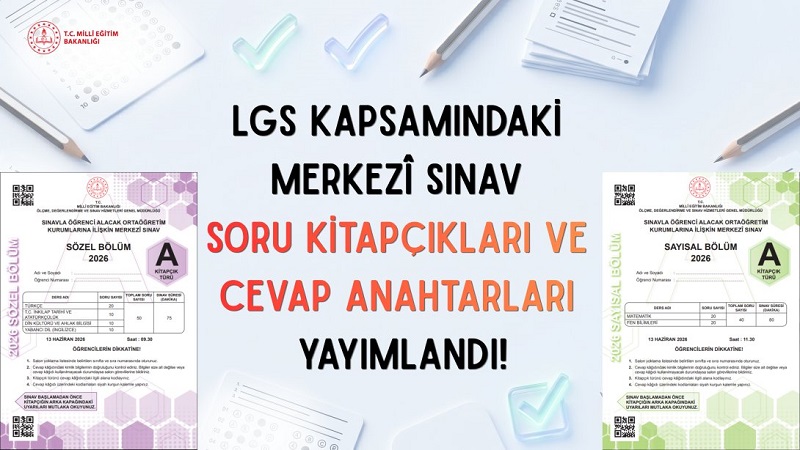 LGS Maratonu Bitti – İşte Soru ve Cevaplar: Puanını Hesaplamak İsteyenler Buraya