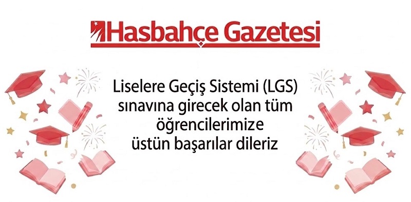 LGS’ye Girecek Tüm Öğrencilerimize Başarılar Dileriz
