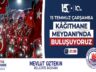 15 TEMMUZ AKŞAMI KAĞITHANE MEYDANINDA BULUŞUYORUZ