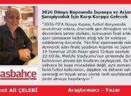 2026 Dünya Kupasında İspanya ve Arjantin Şampiyonluk İçin Karşı Karşıya Gelecek