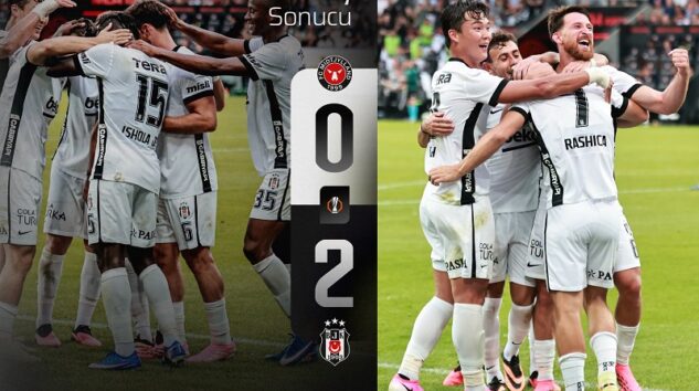 Beşiktaş Avrupa’da Turladı: Midtjylland Engelini İki Golle Geçti