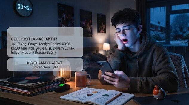 İngiltere’de Gençler İçin Yeni Sosyal Medya Düzenlemesi: “Gece Yarısı Kısıtlaması” Geliyor
