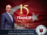 Kağıthane Spor Kulüpleri Birliği Genel Başkanı Ömer Tüfekçi’den 15 Temmuz Mesajı