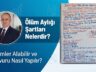 Ölüm Aylığı Şartları Nelerdir? Kimler Alabilir ve Başvuru Nasıl Yapılır?