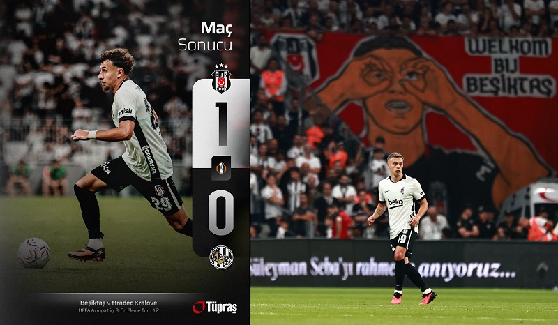 Beşiktaş’tan Dört Dörtlük Başlangıç: Play-Off Biletini 1-0’la Aldı!