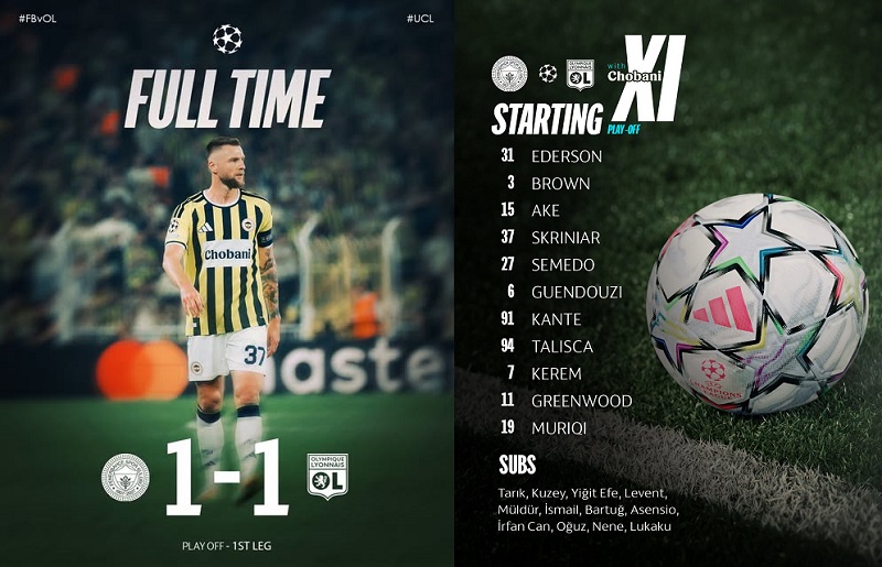 Kadıköy’de Kazanan Çıkmadı: Fenerbahçe Turu Fransa’ya Bıraktı!