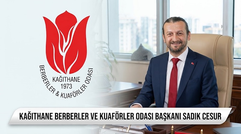 Kağıthane Berberler ve Kuaförler Odası’nda Başkanlık Değişimi: Sadık Cesur Görevi Devraldı