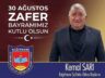 Kağıthane Şoförler Odası Başkanı Kemal SARI’dan 30 Ağustos Zafer Bayramı Mesajı
