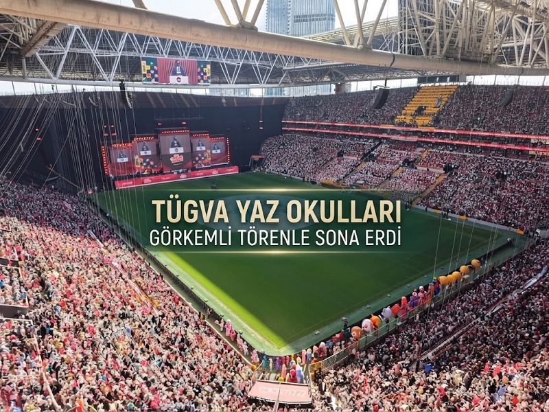 Sanat, Spor ve Değerler Bir Arada: TÜGVA Yaz Okulları Görkemli Törenle Sona Erdi