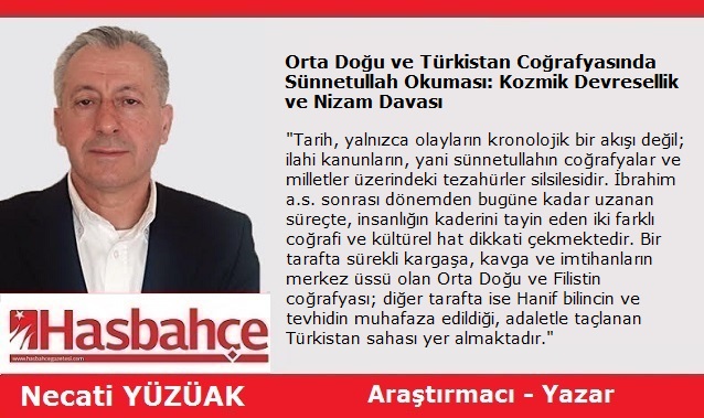 Orta Doğu ve Türkistan Coğrafyasında Sünnetullah Okuması: Kozmik Devresellik ve Nizam Davası