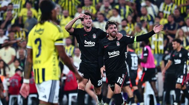 Derbinin Galibi Beşiktaş! Fenerbahçe’yi deplasmanda Vlahovic yıktı