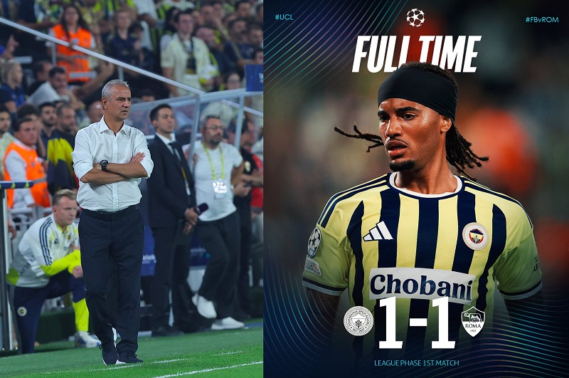 Fenerbahçe Roma ile Berabere Kaldı | İsmail Kartal İstifa Etti
