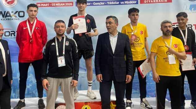 Kağıthane’den Milli Takım’a: Keskinler Spor Kulübü’nün Gururu Habil Kenesarı Türkiye Kick Boks Şampiyonu Oldu!