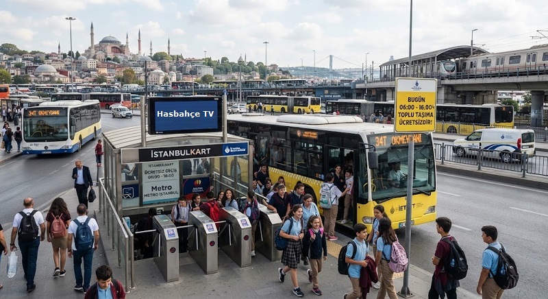 İstanbul’da Ulaşım Hazırlıkları Tamamlandı: 14 Eylül’de Toplu Ulaşım Ücretsiz